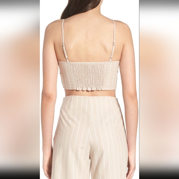 Leith Linen High Waist Culottes & Crop Top Set - Picture 14 of 16